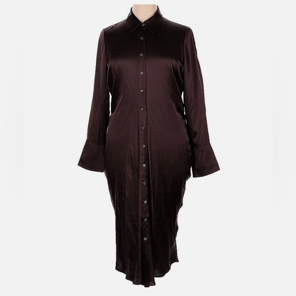 Banana Republic Enchant Silk Shirtdress